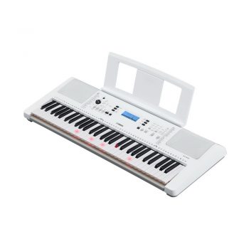 Yamaha Keyboard EZ300 weiß mit Notenständer