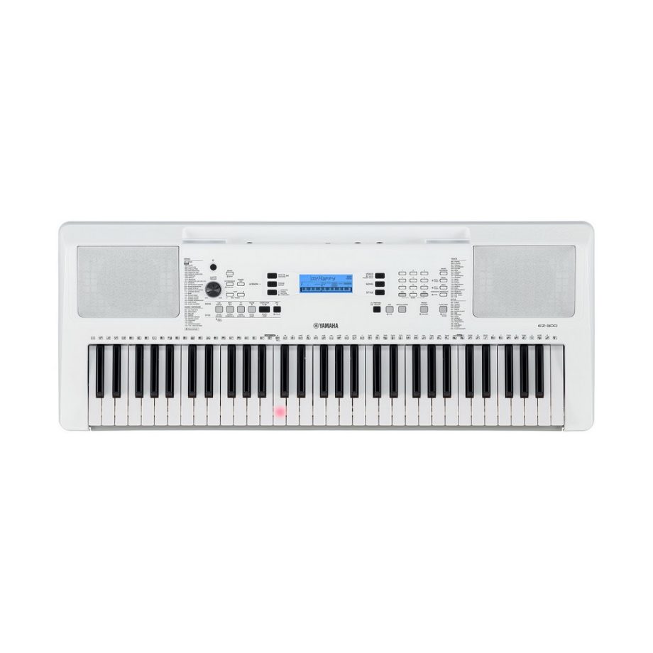 Yamaha Keyboard EZ300 weiß Oben