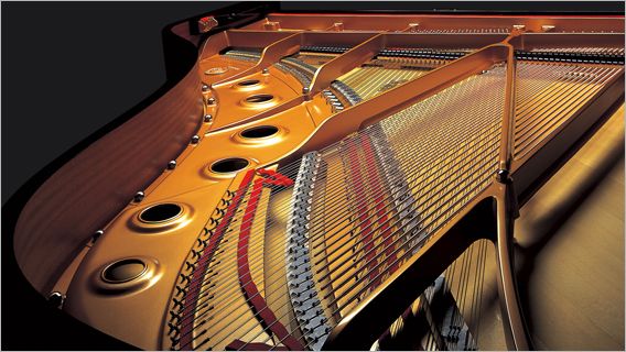 Yamaha CFX im Transacoustic Piano