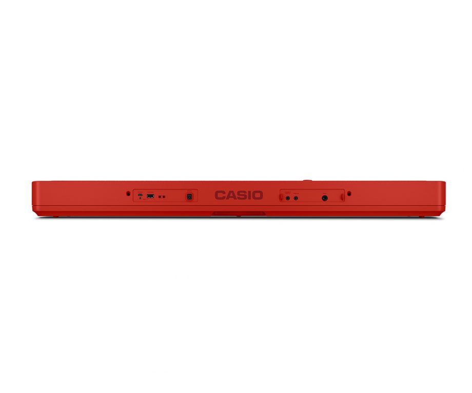 Casio Casiotone CT S1 rot Rückseite