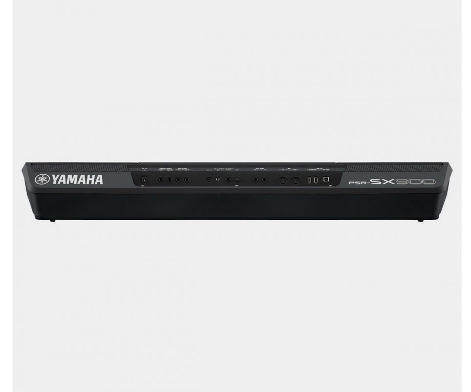Yamaha Keyboard Workstation SX900 schwarz Rückseite