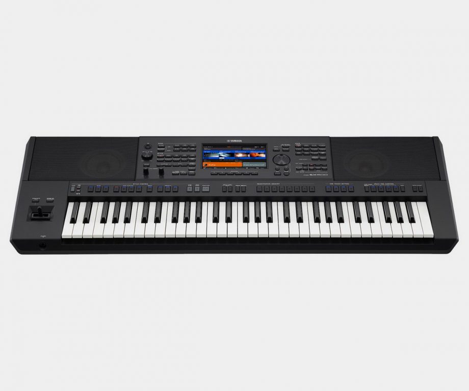 Yamaha Keyboard Workstation SX900 schwarz von Oben
