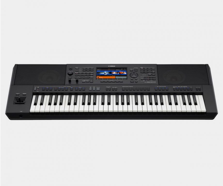 Yamaha Keyboard Workstation SX900 schwarz von Vorne