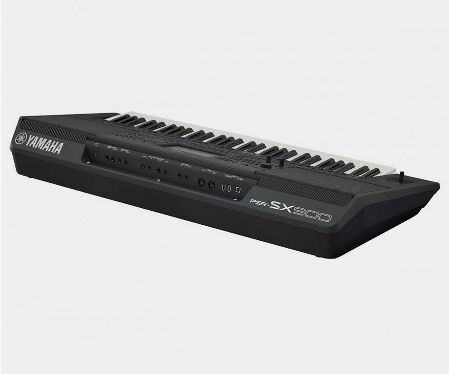 Yamaha Keyboard Workstation SX900 schwarz Rückseite