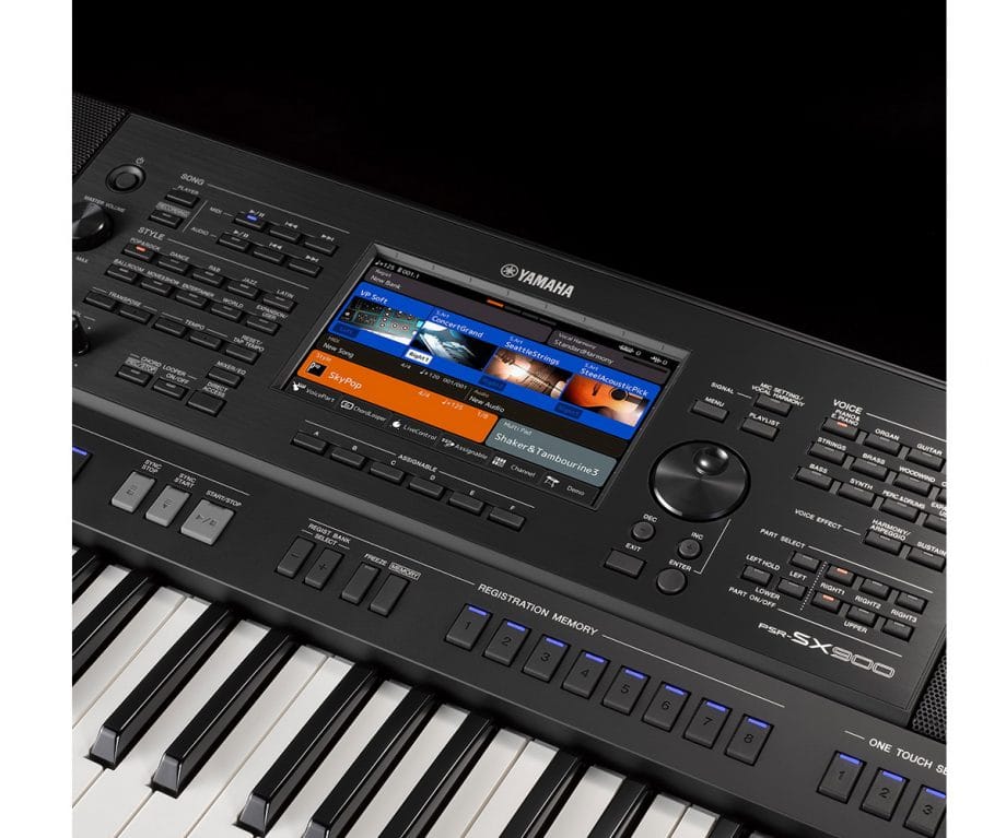 Yamaha Keyboard Workstation SX900 schwarz Funktionen