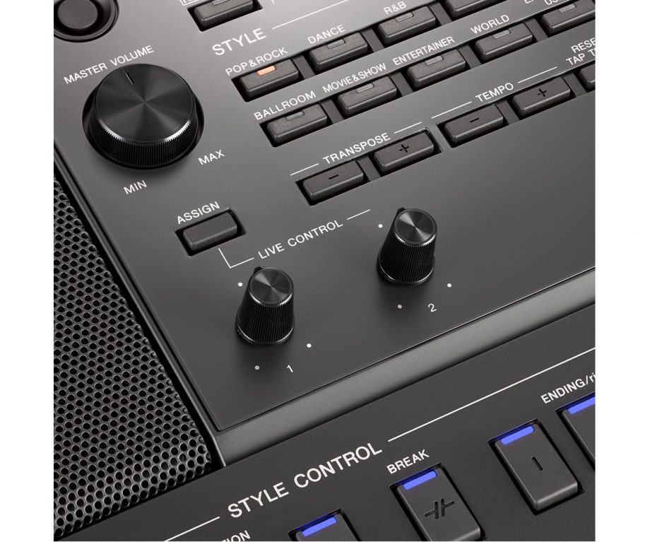 Yamaha Digital Workstation SX700 schwarz Detail Funktionen
