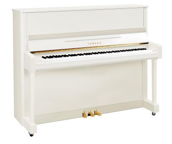 Yamaha B3 piano weiß poliert