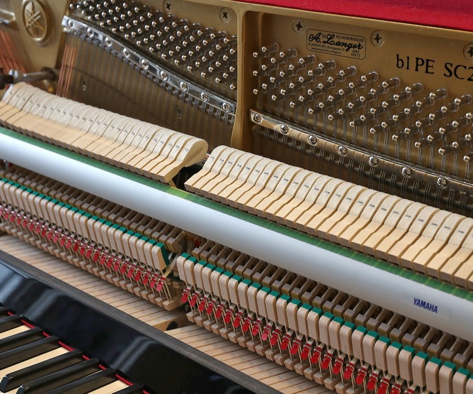Yamaha Silent Piano Klavier gebraucht b1sc2pe Saiten Detail