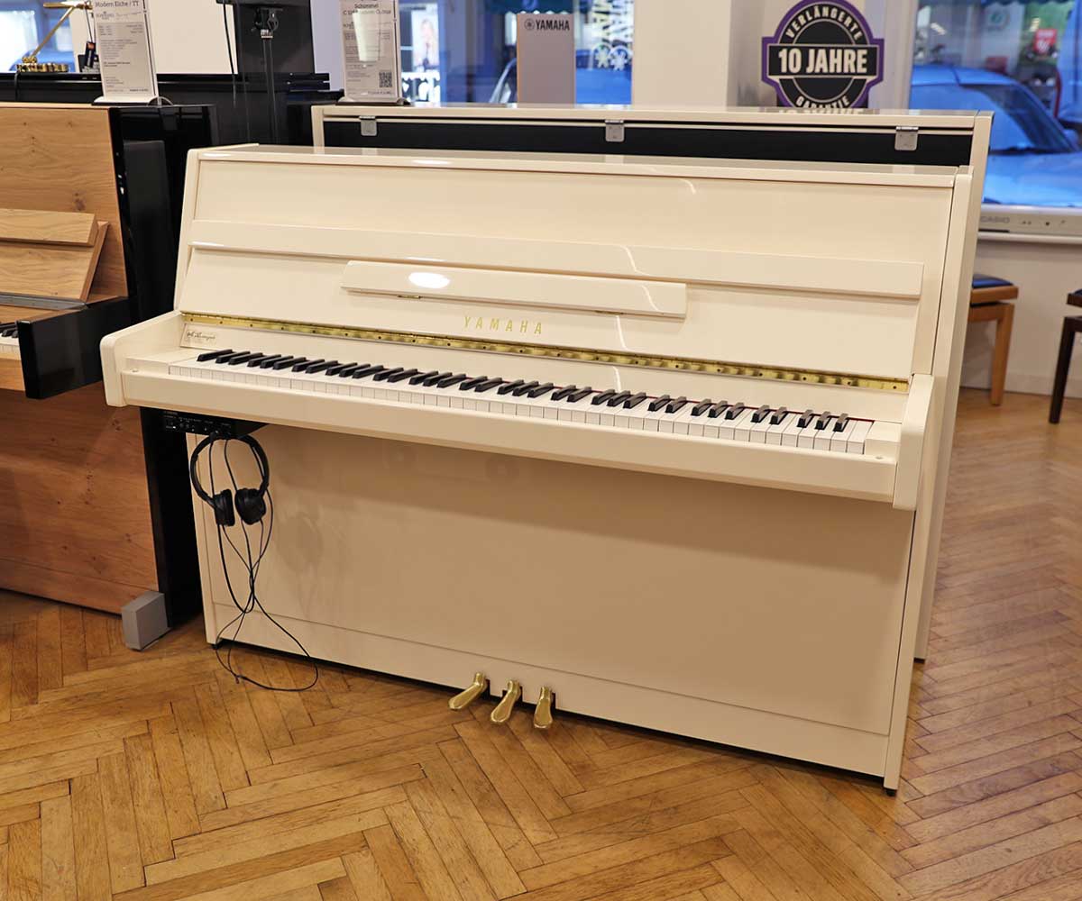 Piano Yamaha b1 Silent weiß gebraucht