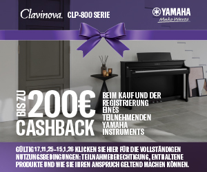 Yamaha CLP Cashback Mehr als ein Geschenk